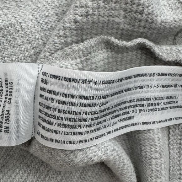 NWT Abercrombie & Fitch Soft A&F Collection‎ Relaxed Long Sleeve Thermal Size XS - Picture 7 of 7